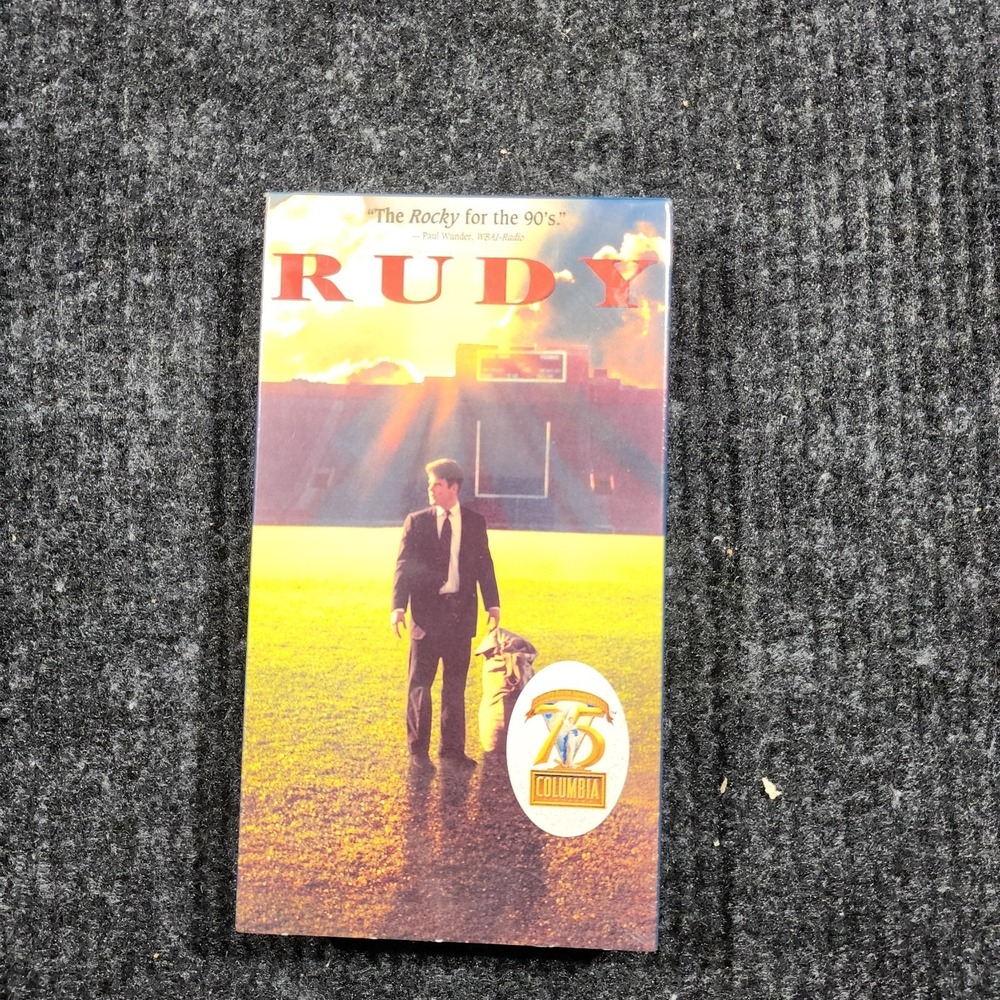 RUDY Vhs Ready To Grade SEALED Vintage 1994 MINT POP 1
